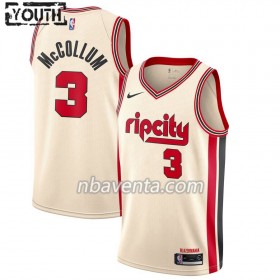 Camiseta Niños Portland Trail Blazers C.J. McCollum 3 2019-20 Nike City Edition Swingman